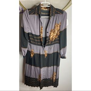 Vintage pleated dress